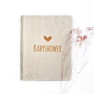 Buch zur Babyparty (mit Ausfüllkarten)
