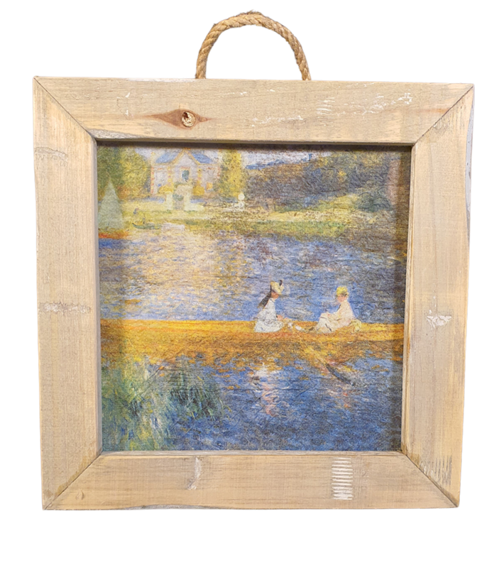 wooden tile old dutch Renoir the skiff