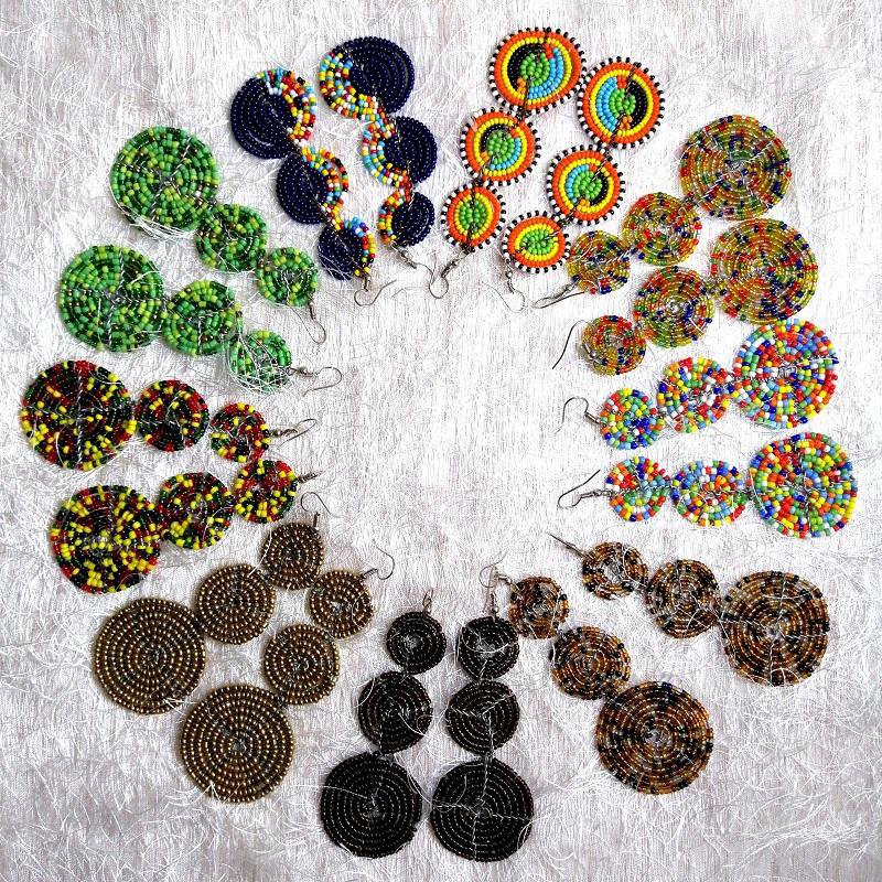 Orecchini afro BS4
