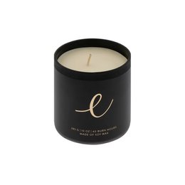 Vela perfumada con joyas - paraíso de pachulí - tarro negro pequeño
