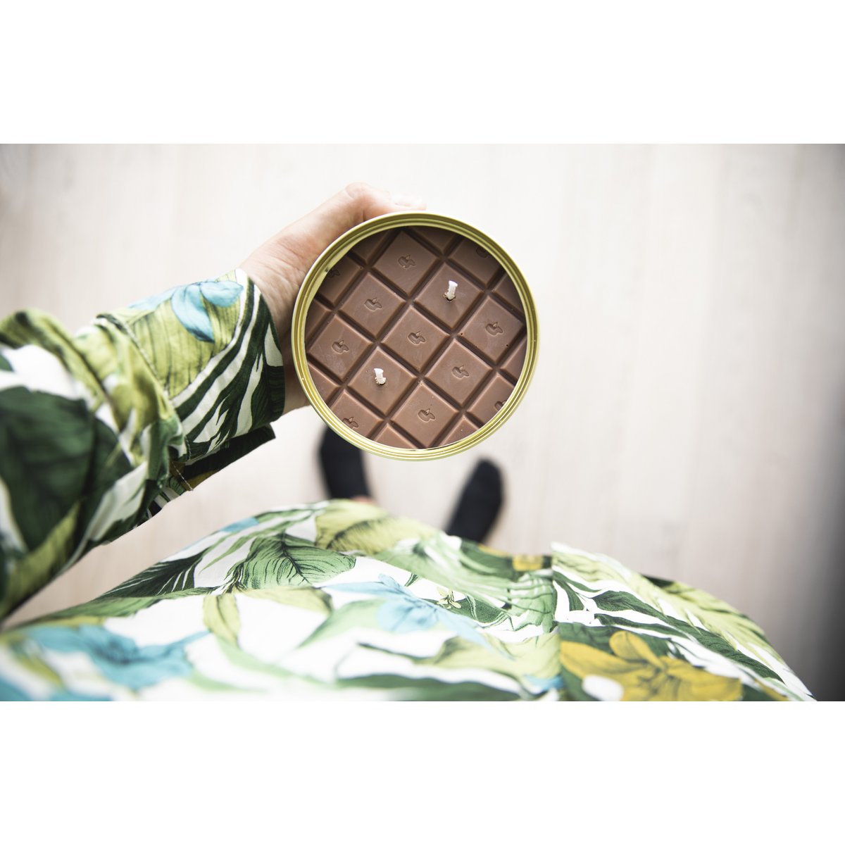 Chocoladereep CandleCan