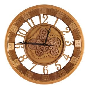 Wall Clock Marble Hill 46 cm - Gold - Round