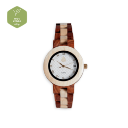 Wooden Wrist Watch, Unique Gifts For Her, Womens Wristwatch, Giftable Accessories, Watch With Gift Box, Holiday Gifts For Her ~ The Hazel