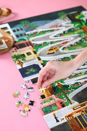 LOMBARD STREET - Jigsaw Puzzle 1000 brikker