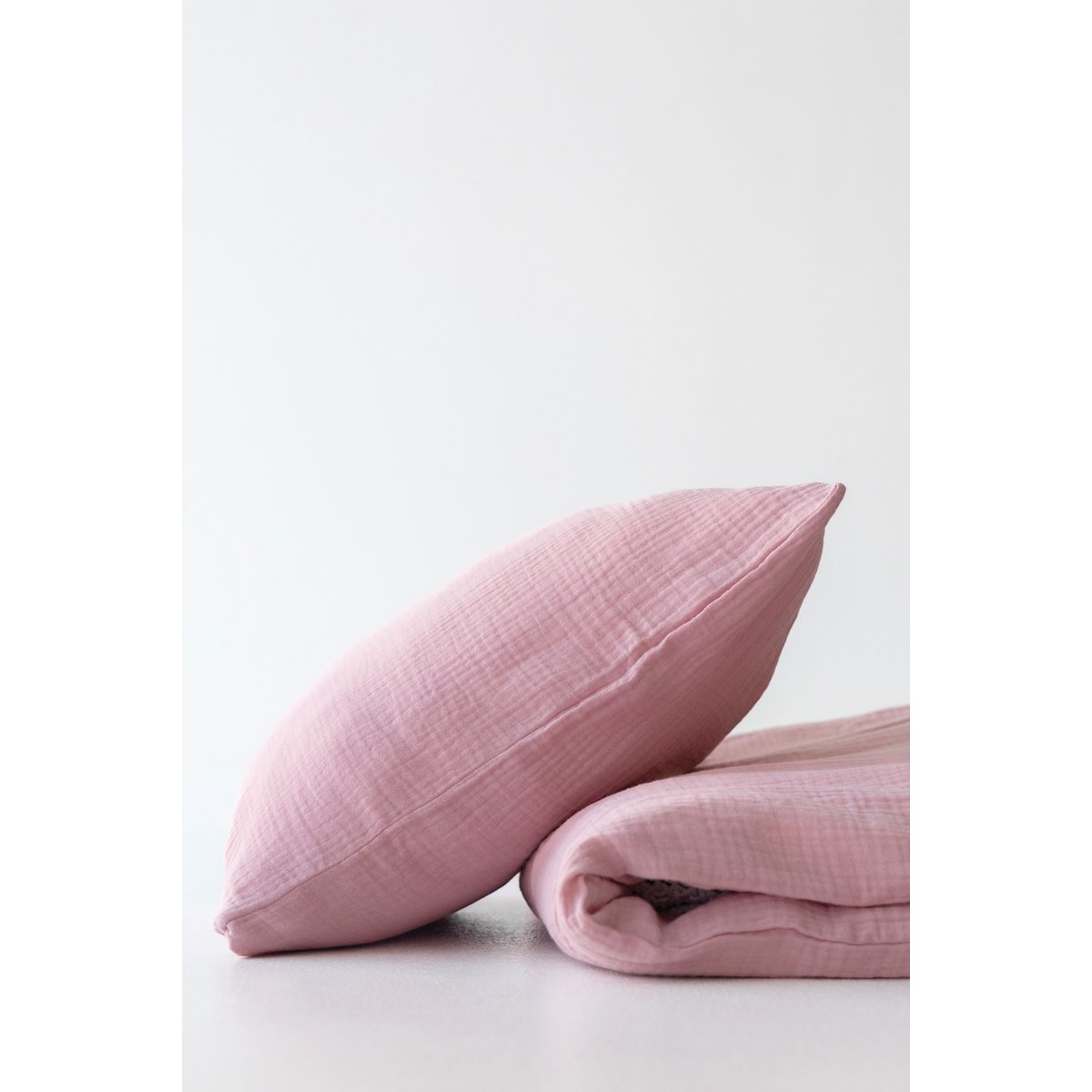 Tisu Baby Druvet Cover y almohada, rubor