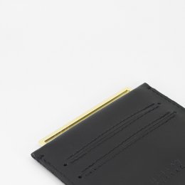 FRAME Kartenhalter - 22 Karat Gold