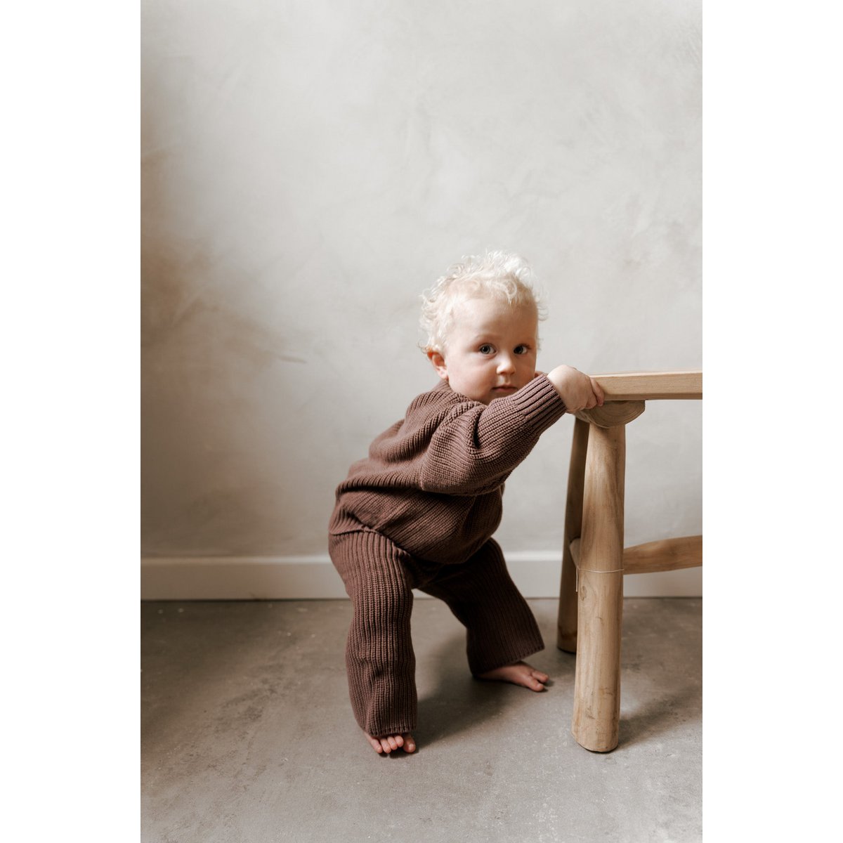 Ensemble Tricot – Marron Moka