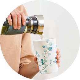 porseleinen mok TEAEVE® "Bomen"