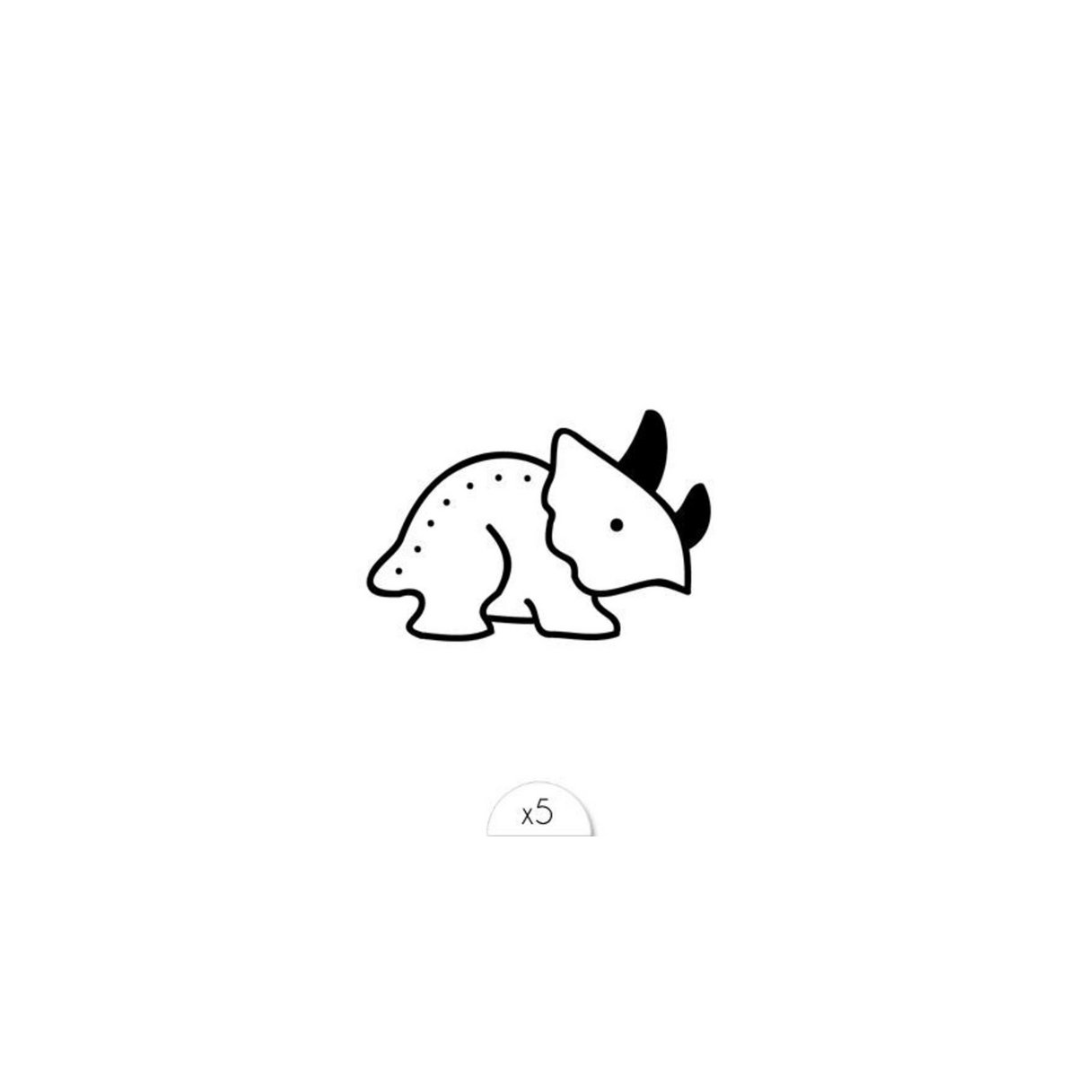 Temporary tattoo: Dinosaur