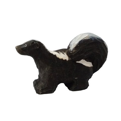 Wudimals® Wooden Skunk Animal Toy