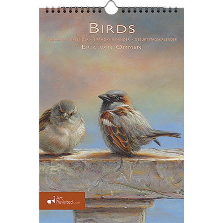 Verjaardagskalender Birds, Erik van Ommen