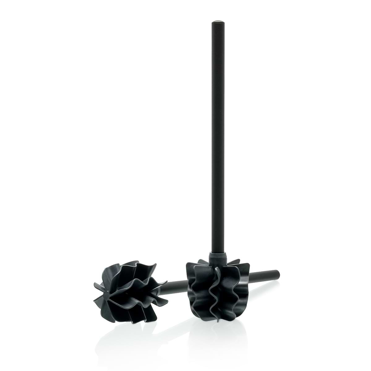 Escobillero STEELLINE Single - negro mate