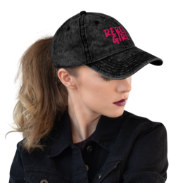 Vintage Cap REBEL GIRL Vintage Cotton Twill Cap