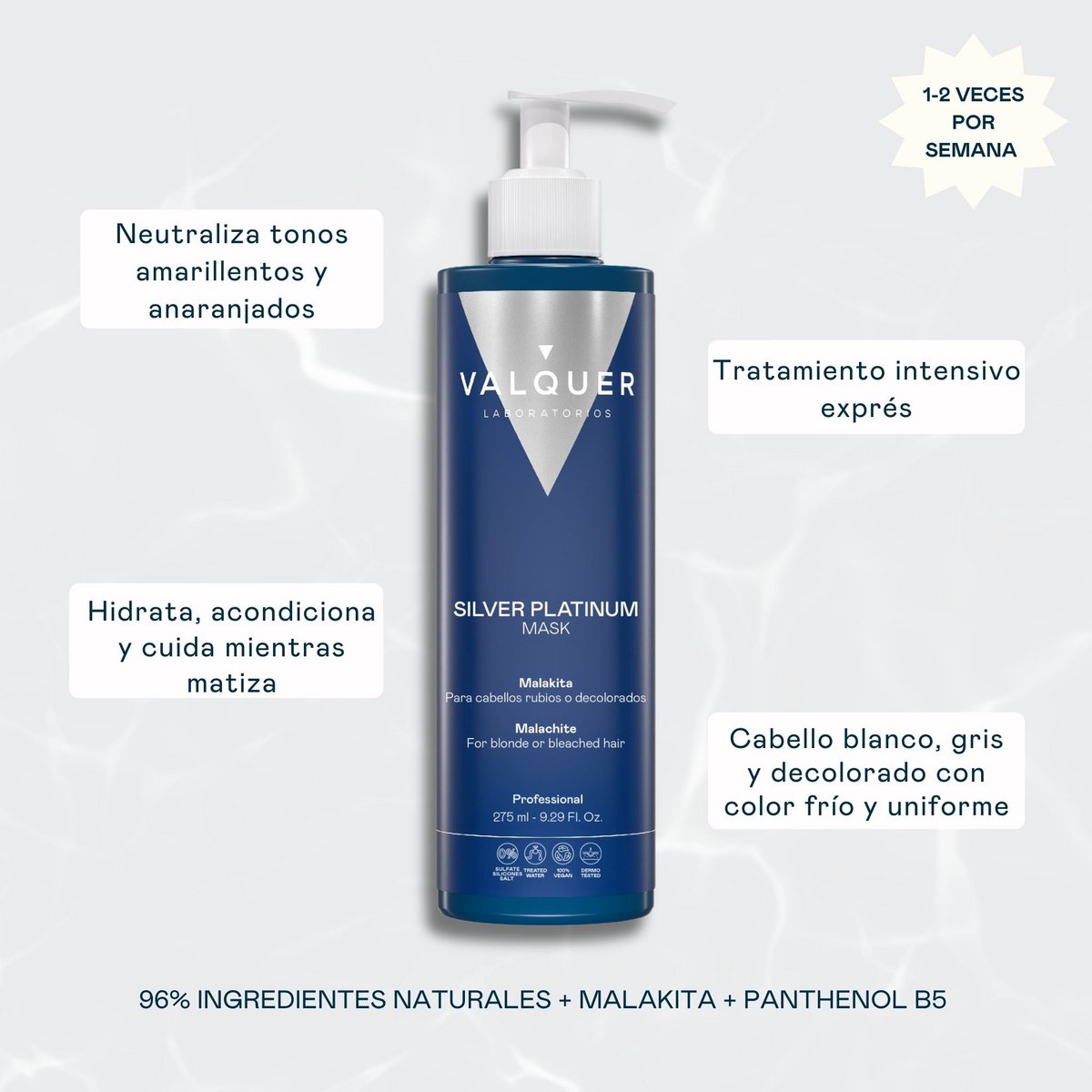 Mascarilla Capilar Silver Platinum – 275 ml