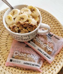 Vanilla and choc chip Cookie, organic, Kookie Cat, 50g
