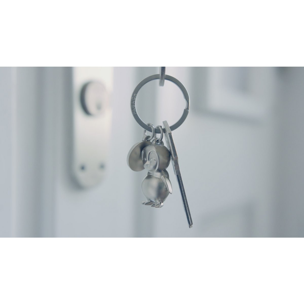 "You're my penguin" penguin keychain "Frosty" with engraving - cute penguin lucky charm as a gift for partners