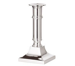 EDZARD kandelaar Kent kandelaar, verzilverd, aanslagbestendig, hoogte 16 cm