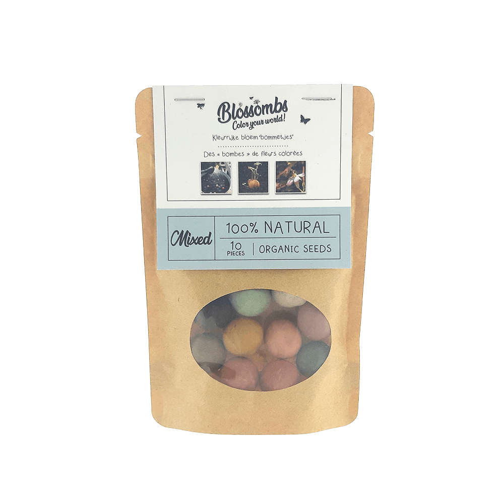 Kraft Bag 10 Pieces Seed Bomb