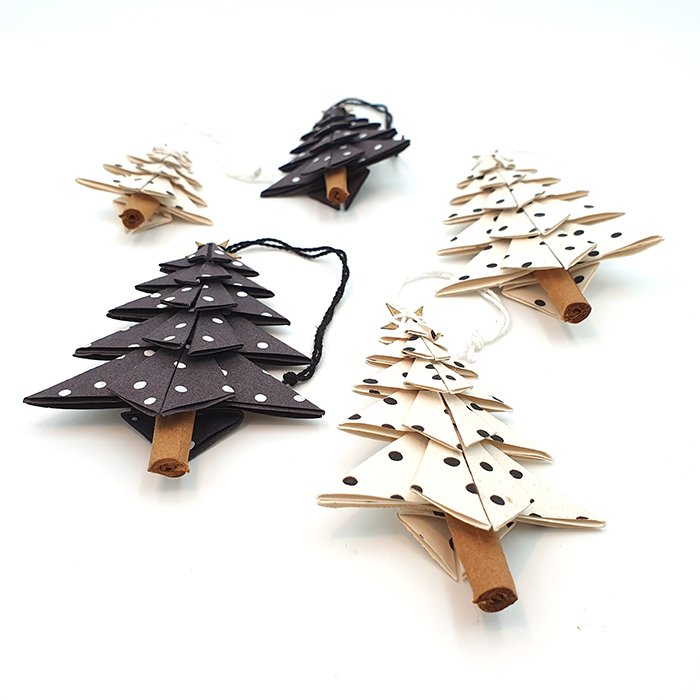 X-Mas Tree Dots set/5 in un sacchetto 900-001