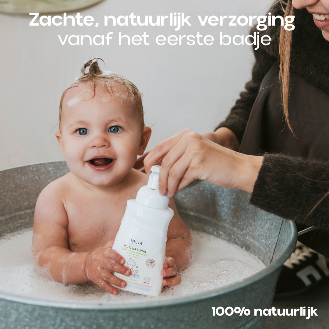 INCIA Natürlich schäumendes Baby-Shampoo
