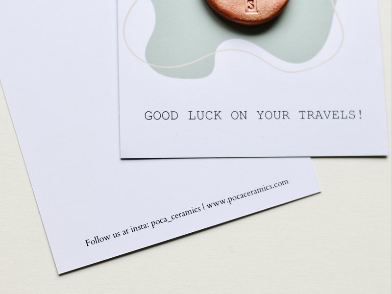 Carta FSC con bussola in ceramica
