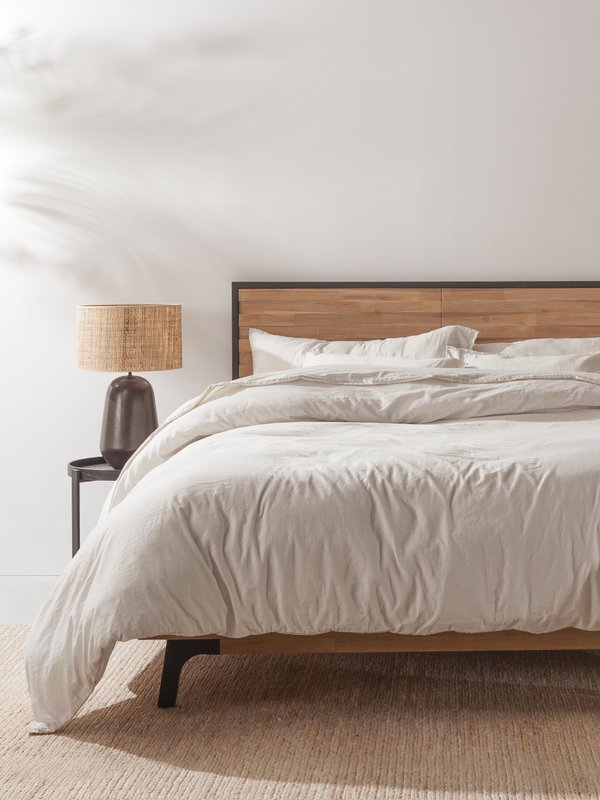 Sateen Washed Duvet Cover | 6 Colors