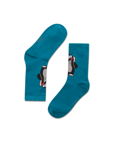 koaa – The Little Mole “Ohh!” – Socks green