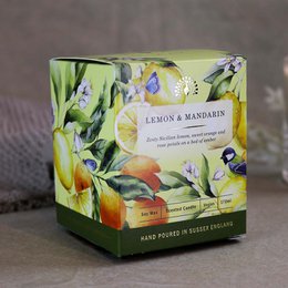 SAPONE INGLESE C° Candela 170g - Heritage - Limone & Mandarino