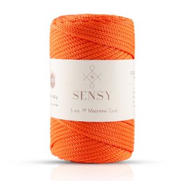 Cordoncino macramè Sensy Premium da 5 mm - 104 iarde, 100% poliestere
