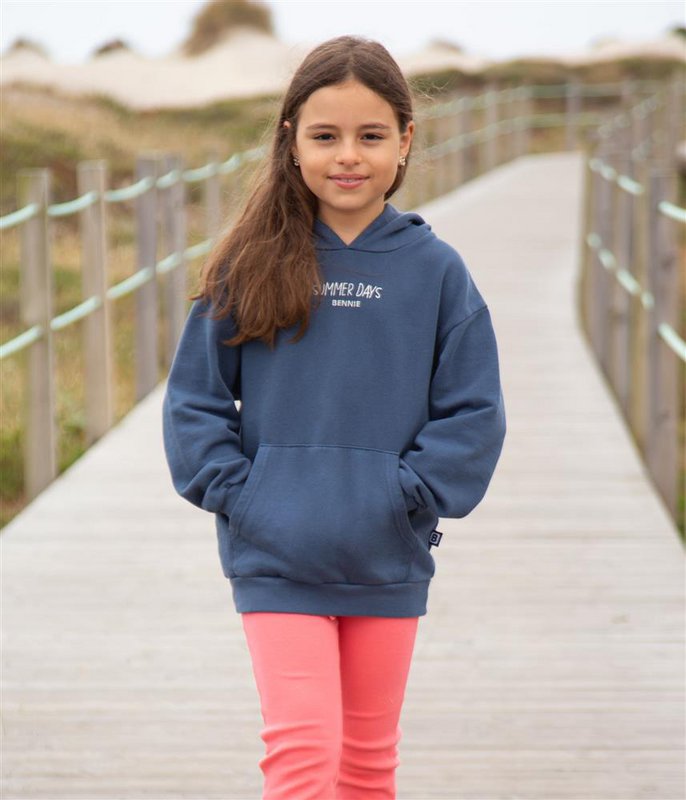Felpa con cappuccio oversize Tropicalia