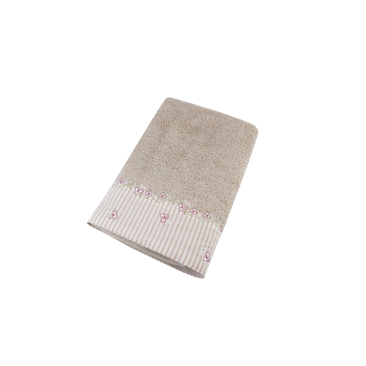 Baumwollhandtuch Vintage beige 70x140 cm Isabelle Rose