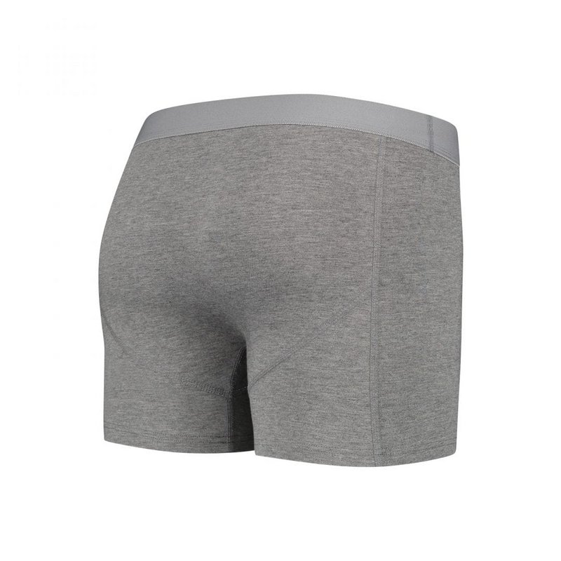 Bambocks Bambus Boxershorts 3er Pack grau