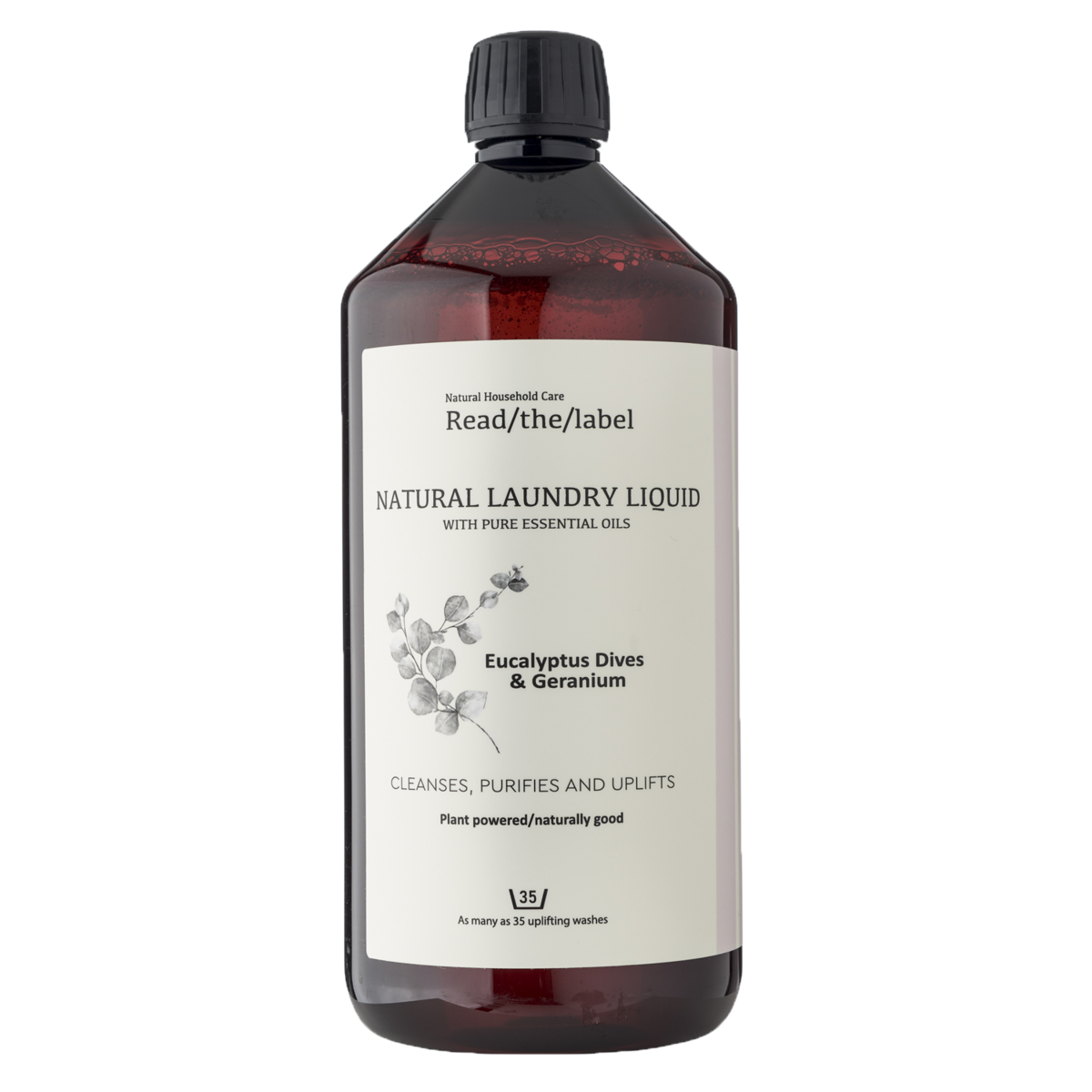 Líquido de Lavandería Natural - Eucalyptus Dives & Geranium 1000ml