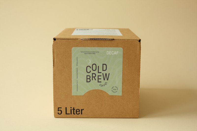 Café Premium Descafeinado en Frío 5 L