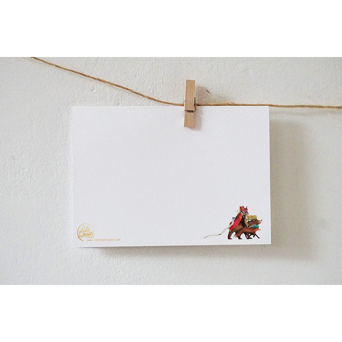 Kaart Sinterklaas
