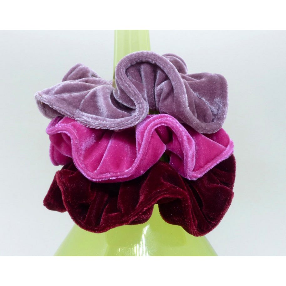 Malinowa Scrunchie