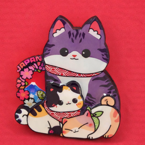 Magnet Süße Katze und Kätzchen Japan