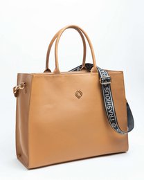 Shopper Urban Apple Leather Camel