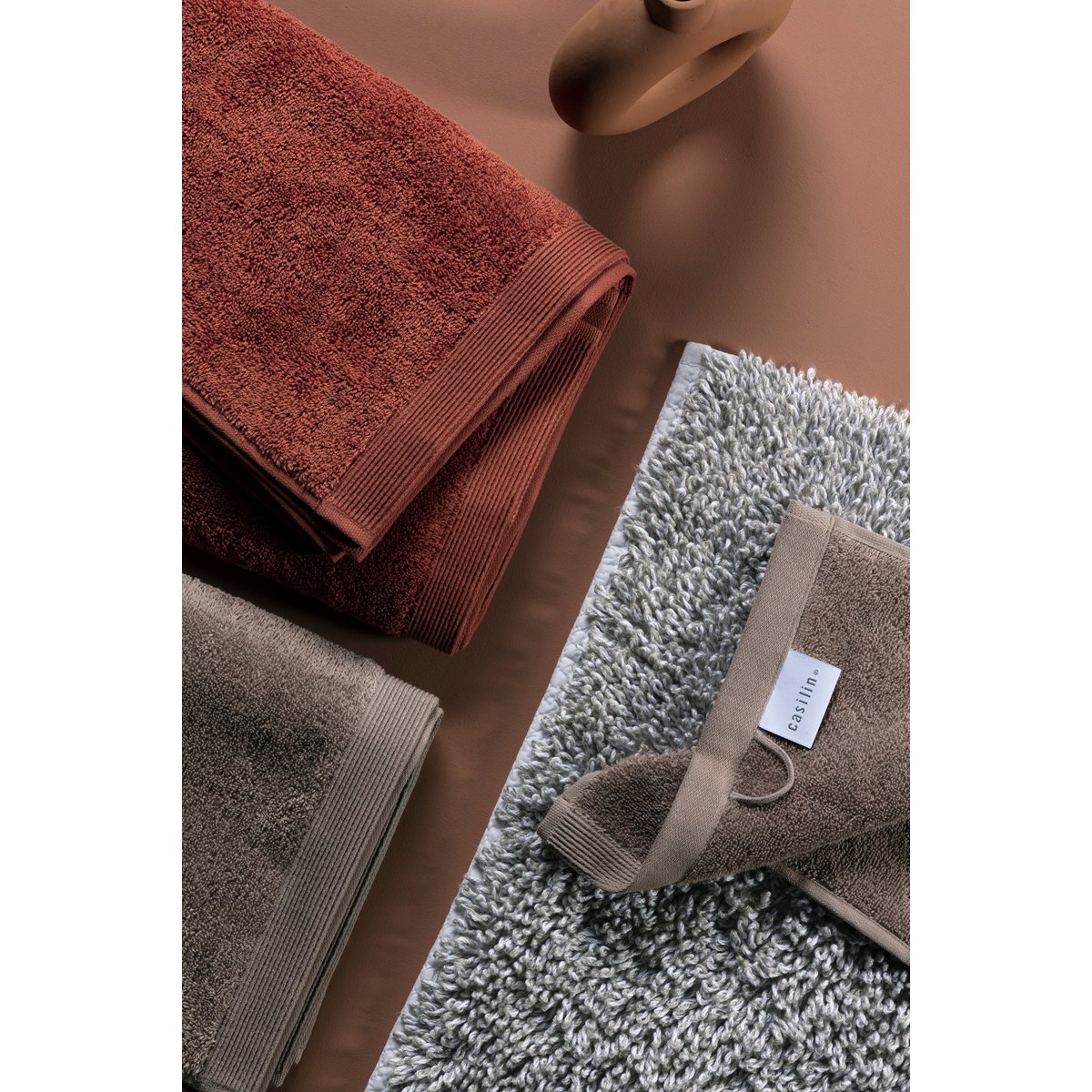 Como Duschtuch 70 x 140 cm – Walnuss