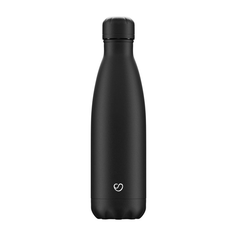 Slokky Mono Black Bottle & Lid - 500ml