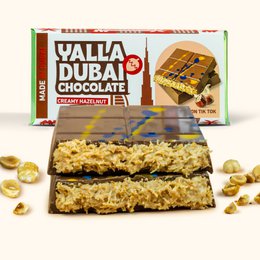 Chocolat de Dubaï crémeux aux noisettes - 180 g