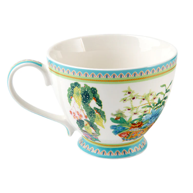 M&W Jardin Mug 400ml, Orchid White, giftbox