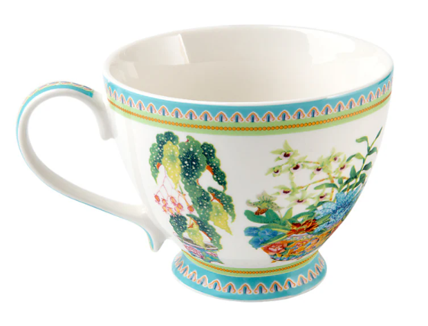 M&W Jardin Mug 400ml, Orchid White, giftbox