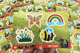 Flowers and bees - Shoe stickers