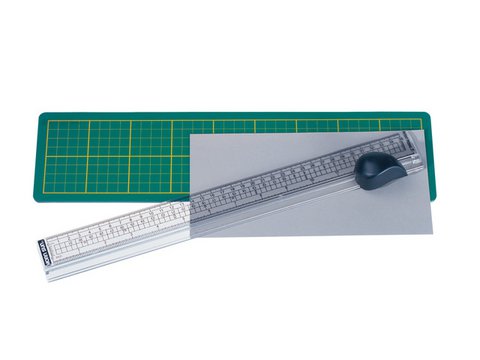 Snijliniaal Alco met snijmat 380x100mm, snijvlak tot 33cm.