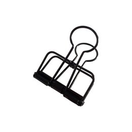 Binder clips Black M, per 4 boxes