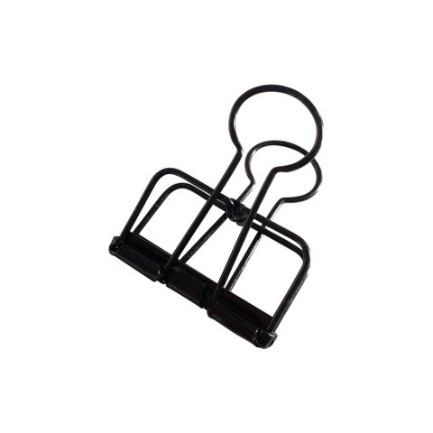 Binderclips Schwarz M, pro 4 Kartons