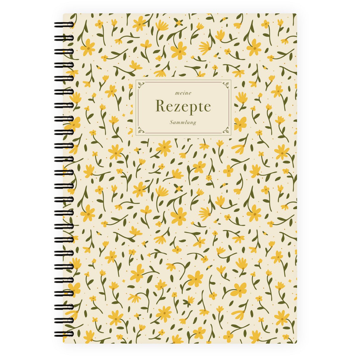 Rezeptbuch Boho Floral Nr. 1