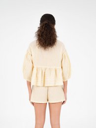 Gelb gestreiftes Spirit-Top