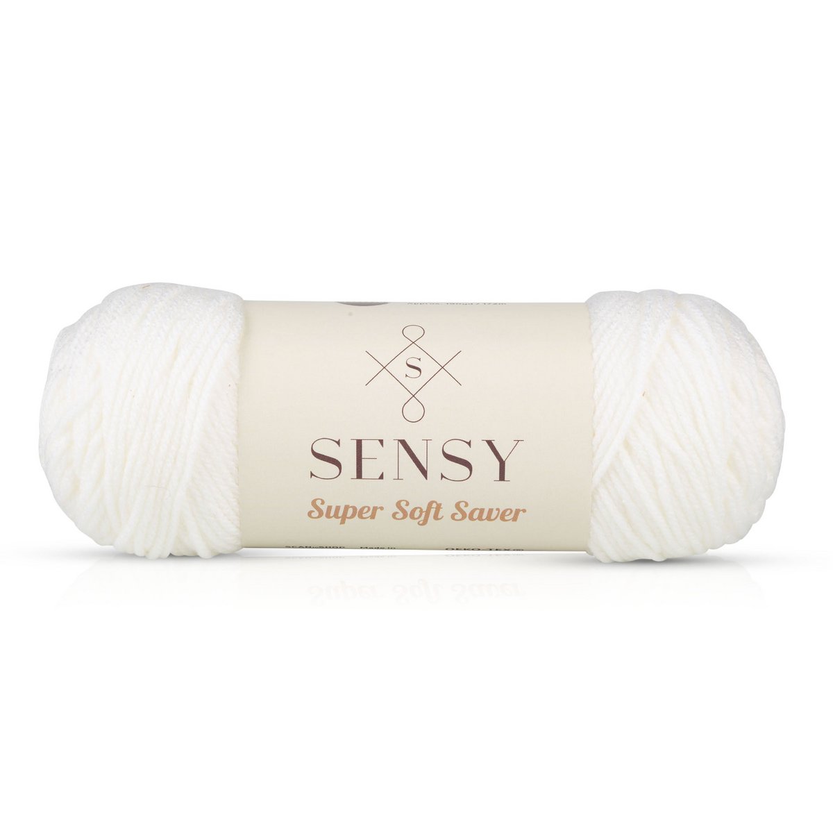 Sensy Super Soft Saver Yarn, 3.5 oz, 190 Yards, Gauge 4 Medium
